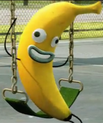 Rouba as bananas de Banana Joe antes que ele fuja aos saltos