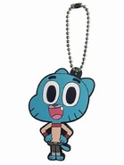 Japanese Gumball rubber keychain