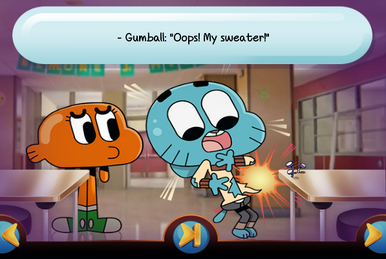Manic Canteen, The Amazing World of Gumball Games