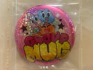 Gumball "group hug" frisbee