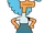 Blue-haired lady