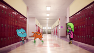 Gumball being a stud