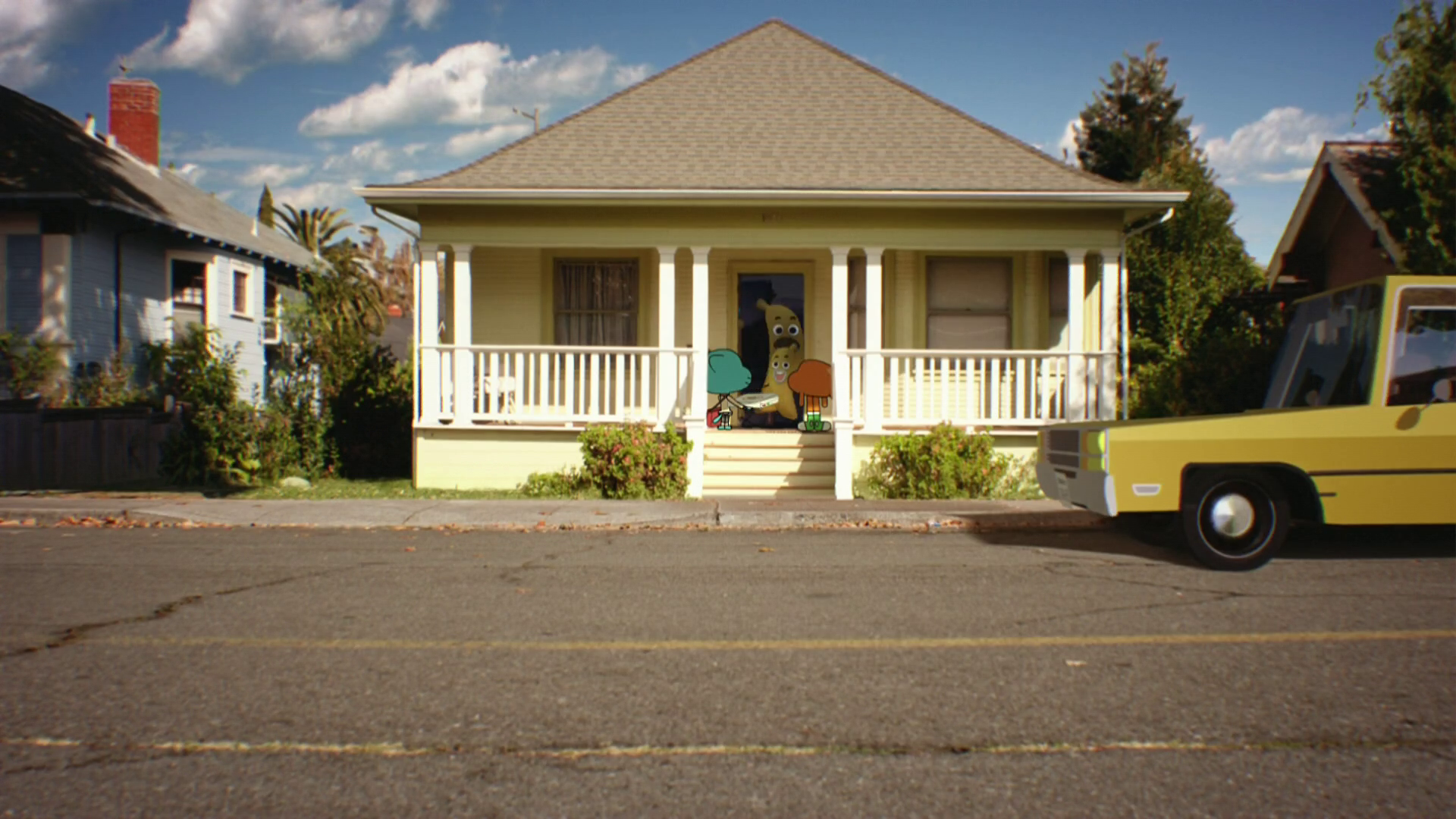 Gumball Watterson's Real House From The Amazing World of Gumball