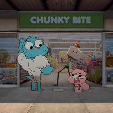 Chunky Bite The Amazing World Of Gumball Wiki Fandom Don luciano rises to the top of the food chain with another 10 toes down release, showing his flamboyant lifestyle in this. the amazing world of gumball wiki