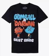 Gumball adult "Best Bros" graphic tee