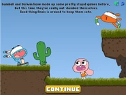 The story of the game.