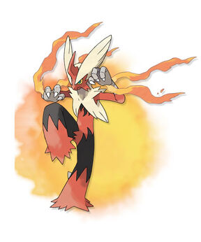 Pokémon Mega Evolution Blaziken