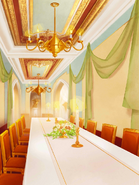 The dining room of Tasya's estate.