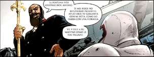 Alejandro III perdonando la vida a Nikolai.