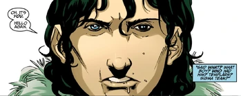 "Oh. Son ustedes. Hola de nuevo".