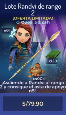 ACReb Tienda Ofertas Lote Randvi de rango 2 02