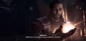 Alexios descubriendo el Fruto del Edén.