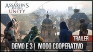 Assassin's Creed Unity Demo E3 2014 Modo COOPERATIVO Comentada en Español