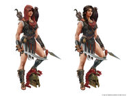 Arte conceptual de Kassandra. (2/2)