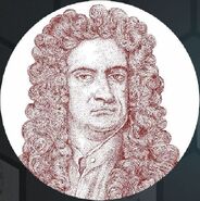 Imagen de Newton en el portal Who's In Your Blood?