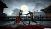 Shao Jun Luchando contra un Guardia Chino.