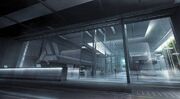 El interior de las instalaciones de Abstergo Industries