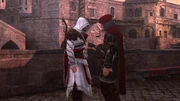 Ezio y Leonardo en Roma.
