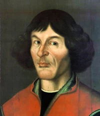 Retrato de Nicolás Copérnico.