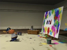 The Splatter Paint Flamenco