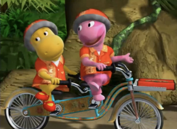 A Bicycle Built for Two The Backyardigans Wiki Fandom