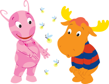 The Backyardigans Uniqua Tyrone Fireflies