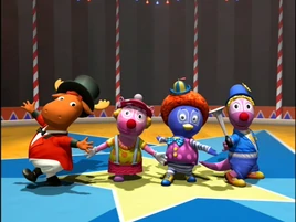 Backyardigans at the circus