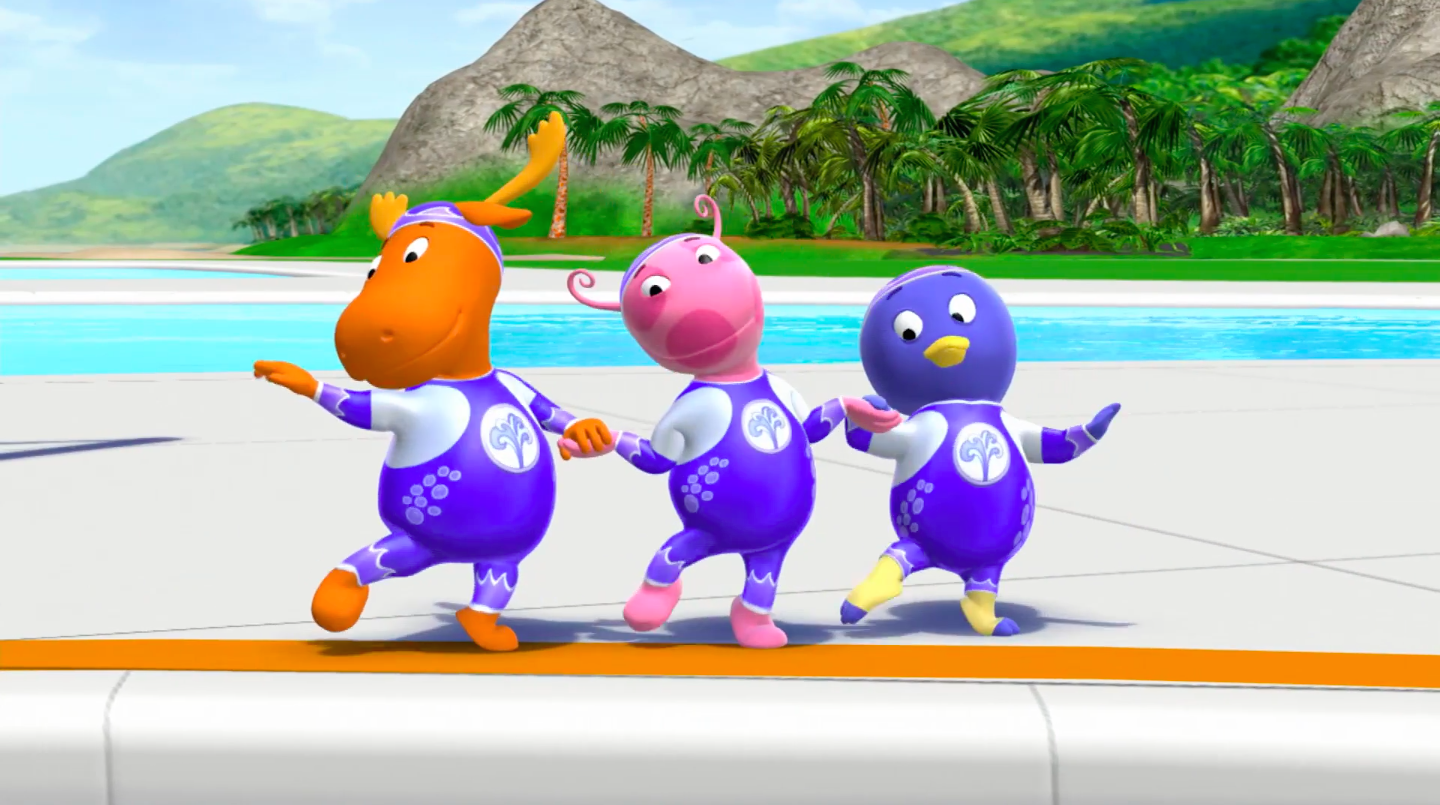 The Sextuple Somersault Splash The Backyardigans Wiki Fandom