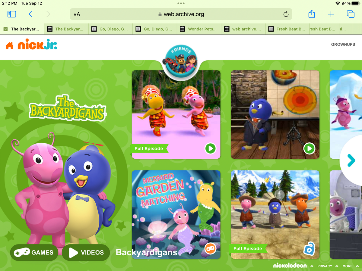 Nick Jr The Backyardigans | The Backyardigans Wiki | Fandom