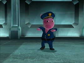 The Backyardigans Officer Uniqua