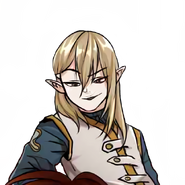 Feyrith on his way to the interracial tournament.[11]