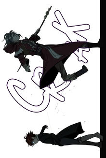 Arthur attacks Sebastian