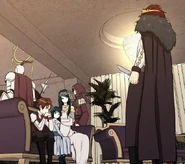 The Glayder Family with their guards.