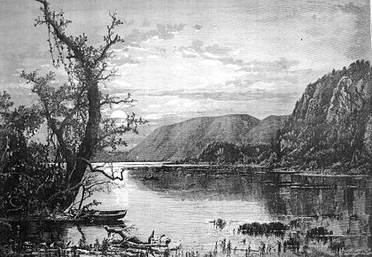 Early Shenandoah River scene