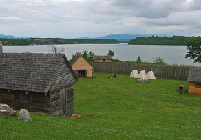 Fort Loudon was a British fort near the Overhill Cherokee villages, south of Knoxville.