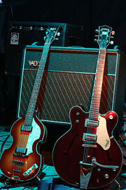 Guitarras de McCartney y Harrison