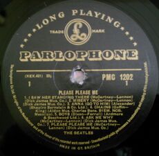 Parlophone LP PMC 1202