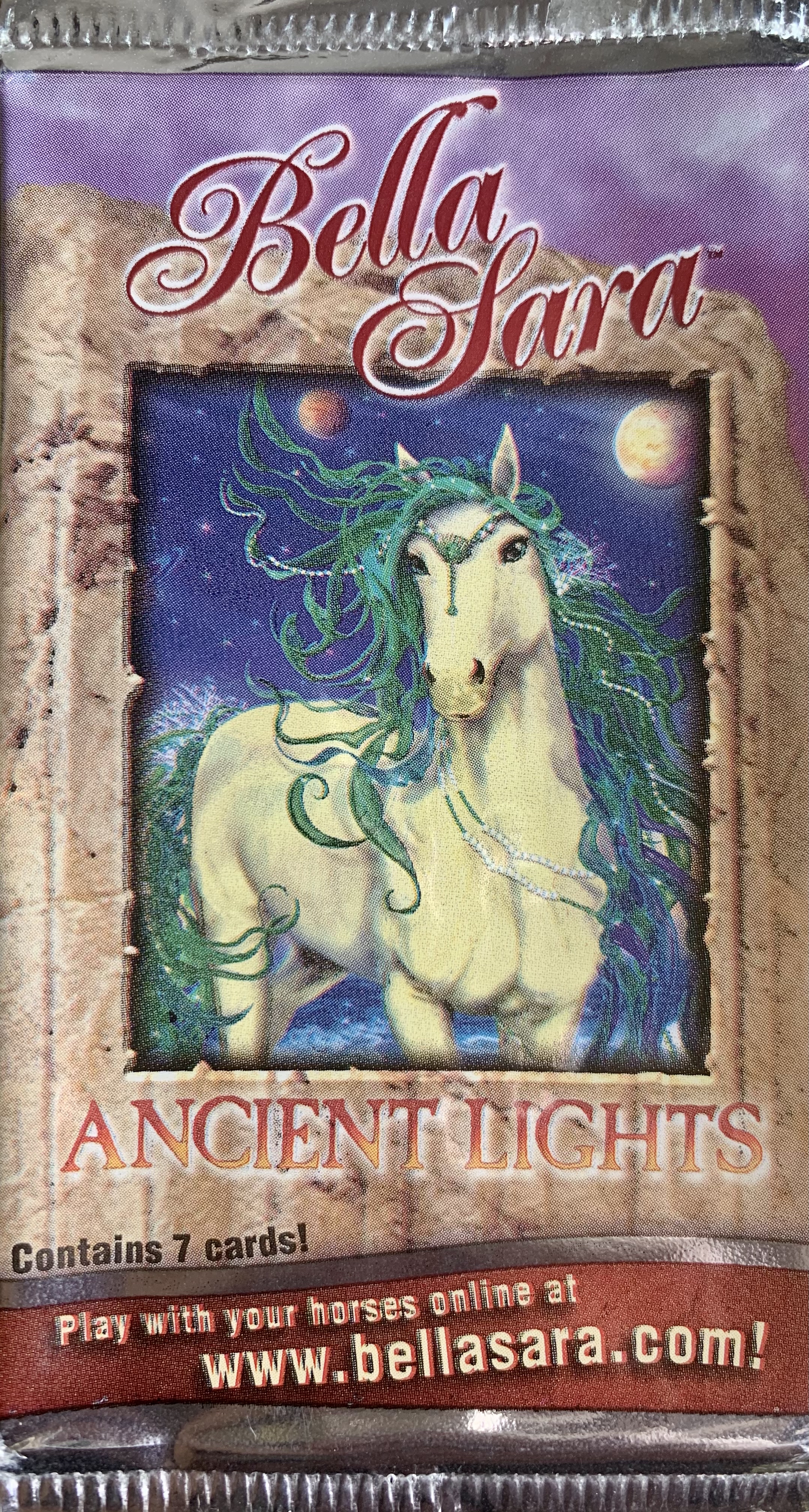 Athena's Chariot 48/55 rare card Ancient Lights Bella Sara trading card 