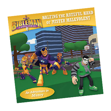 Bibleman: Halting The Hateful Hand of Mister Malevolent – The Book Nook: A  Christian Book & Gift Boutique