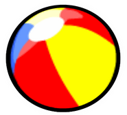 The Beach Ball Pin.