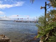 Still at Seacrets, there's a pier...