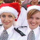 Sally and emma xmas 2007