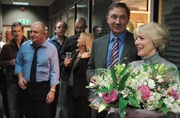 June Ackland's retirement party.