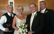 Ackland and Carver's wedding.