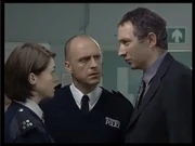 Allen Debdale speak with Clarke and Taviner.