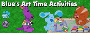 Blue's Art Time Activities 1