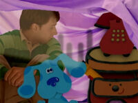 Blue's Clues Sidetable Drawer Camp Out
