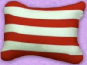 Pillow Has Red and White Stripes Blue s Clues Wiki Fandom