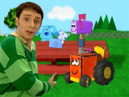Blue's Clues Mailbox at the Picnic Table