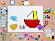 Blue's Clues Art Craft Table (27)